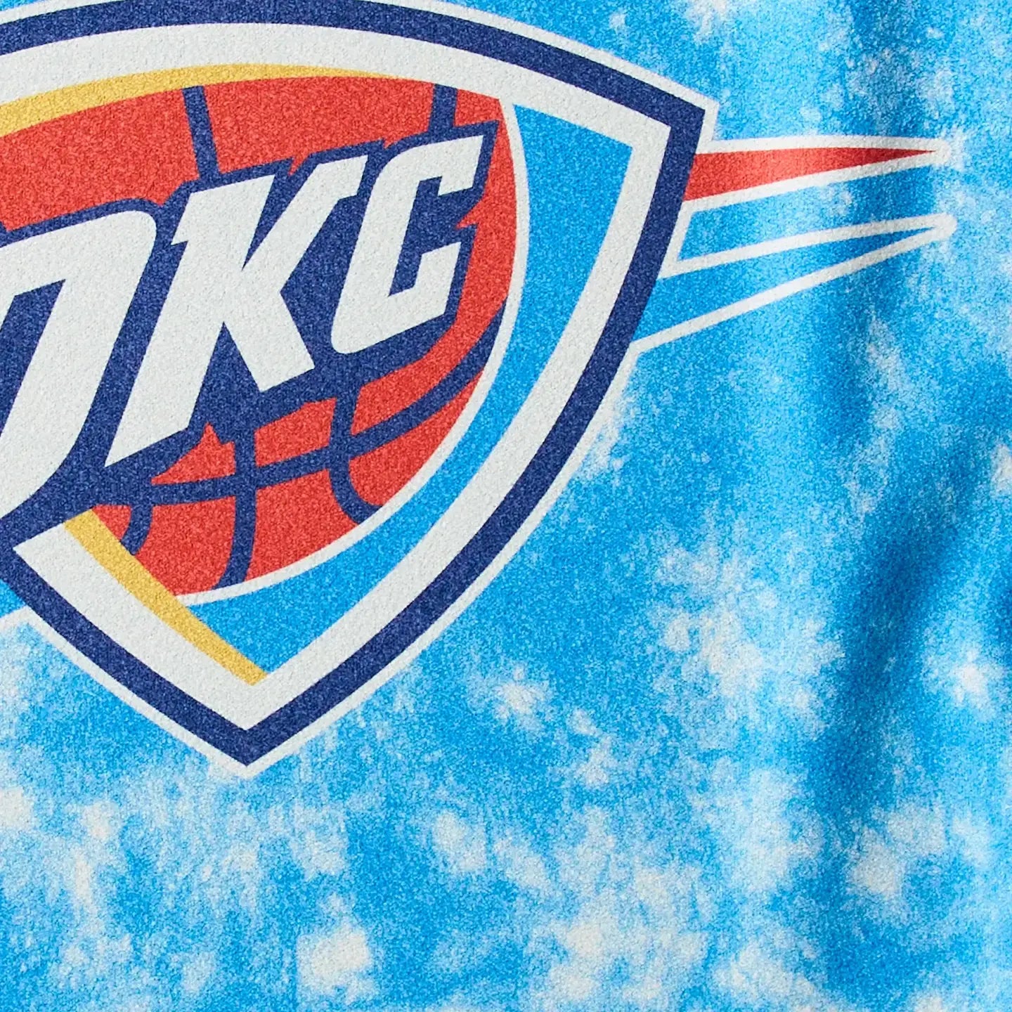fitness towel - okc thunder - 4 styles by geometry house