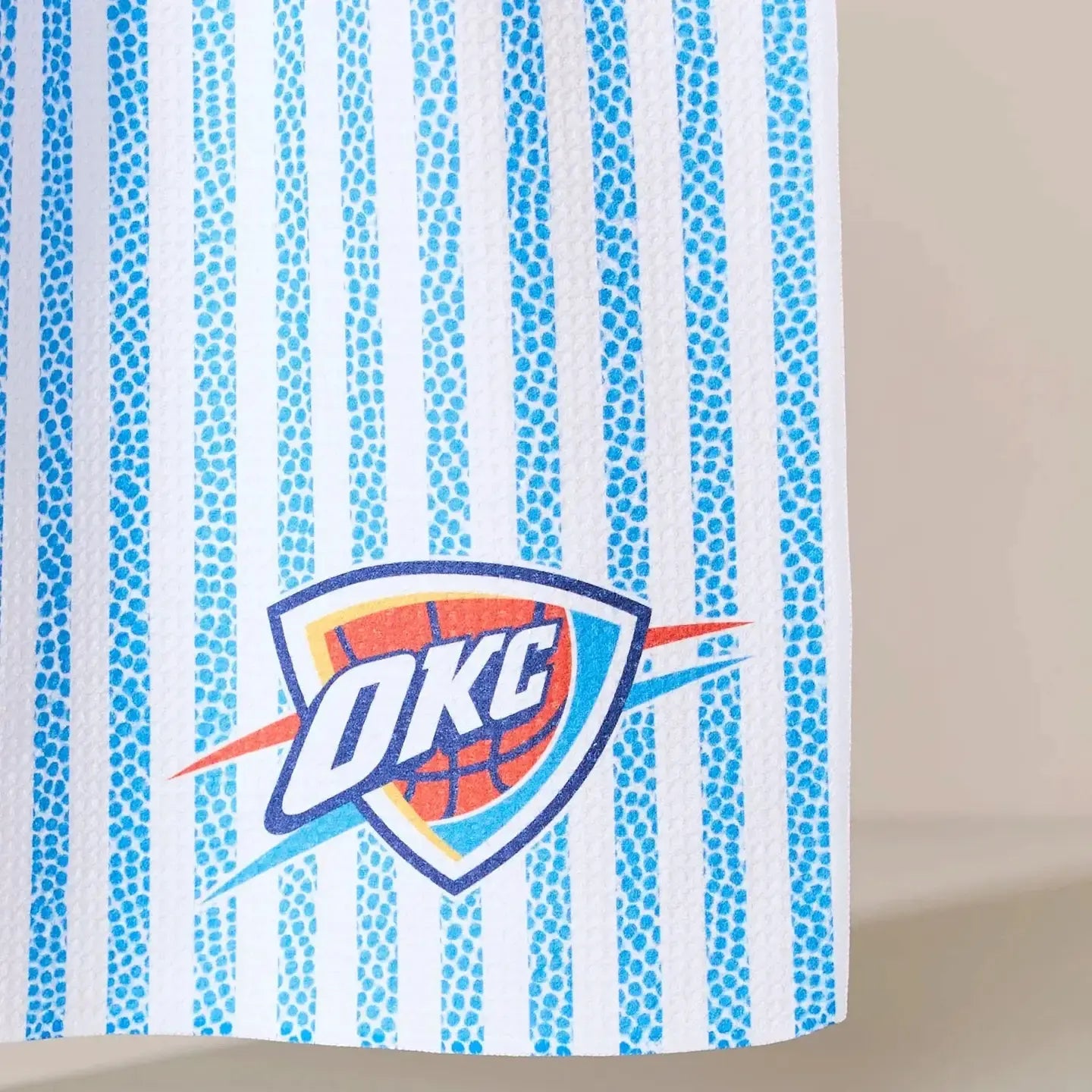 tea towel - microfiber - okc thunder by geometry house