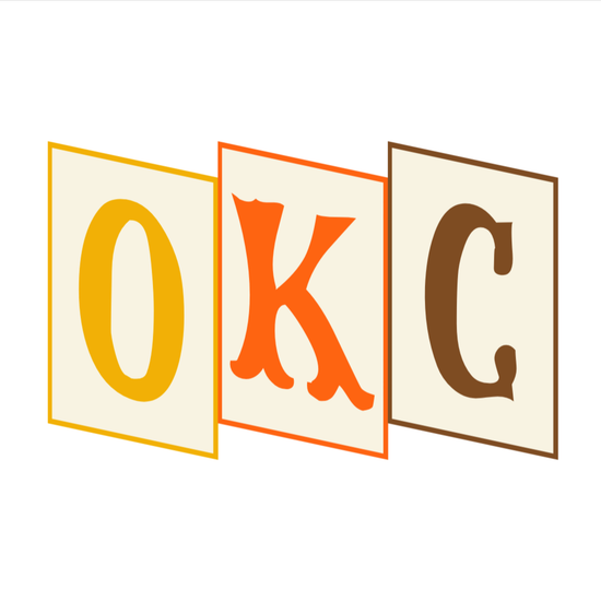 sticker - okc - sunset repeat by plenty