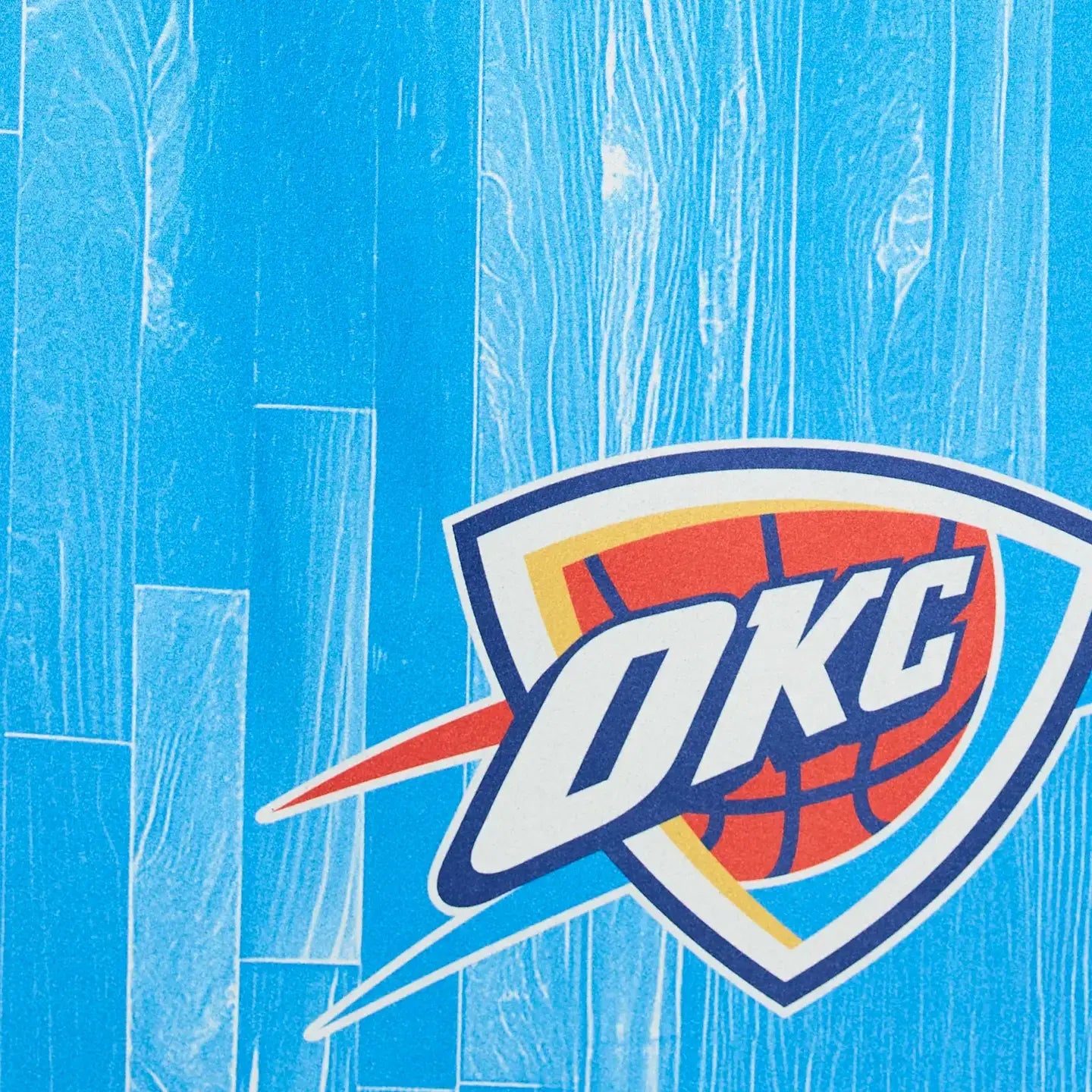 beach towel - okc thunder - 3 styles by geometry house