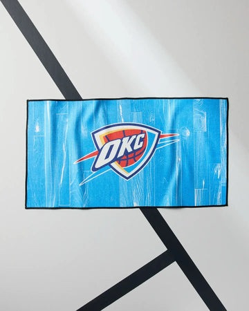 fitness towel - okc thunder - 4 styles by geometry house