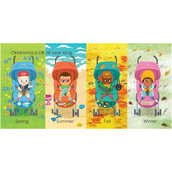 board book - oklahoma baby by sourcebooks