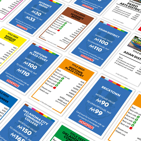 game - monopoly - oklahoma city edition by top trumps