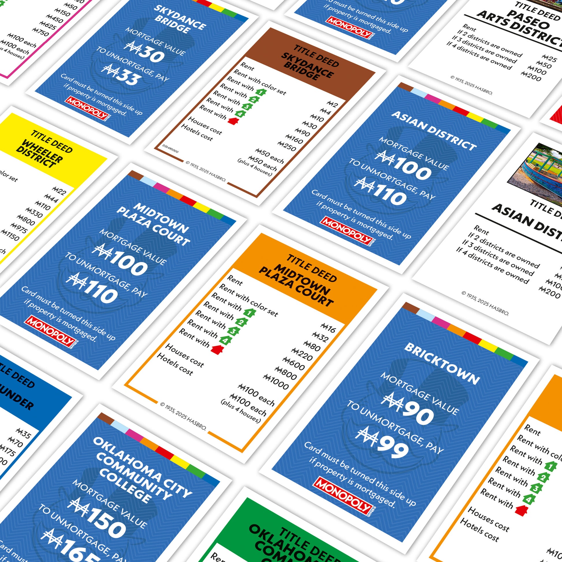 game - monopoly - oklahoma city edition by top trumps