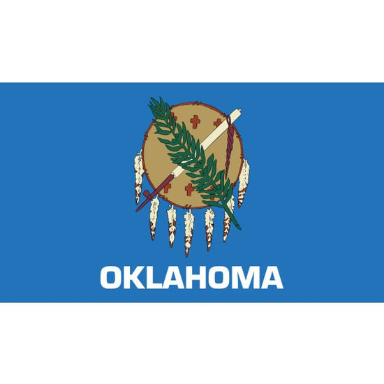 metal bottle openers - "credit card" - oklahoma by m&w design