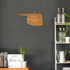 serving board - oklahoma shaped by totally bamboo