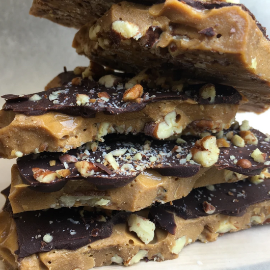 candy - oklahoma toffee - classic/dark by oklahoma toffee company