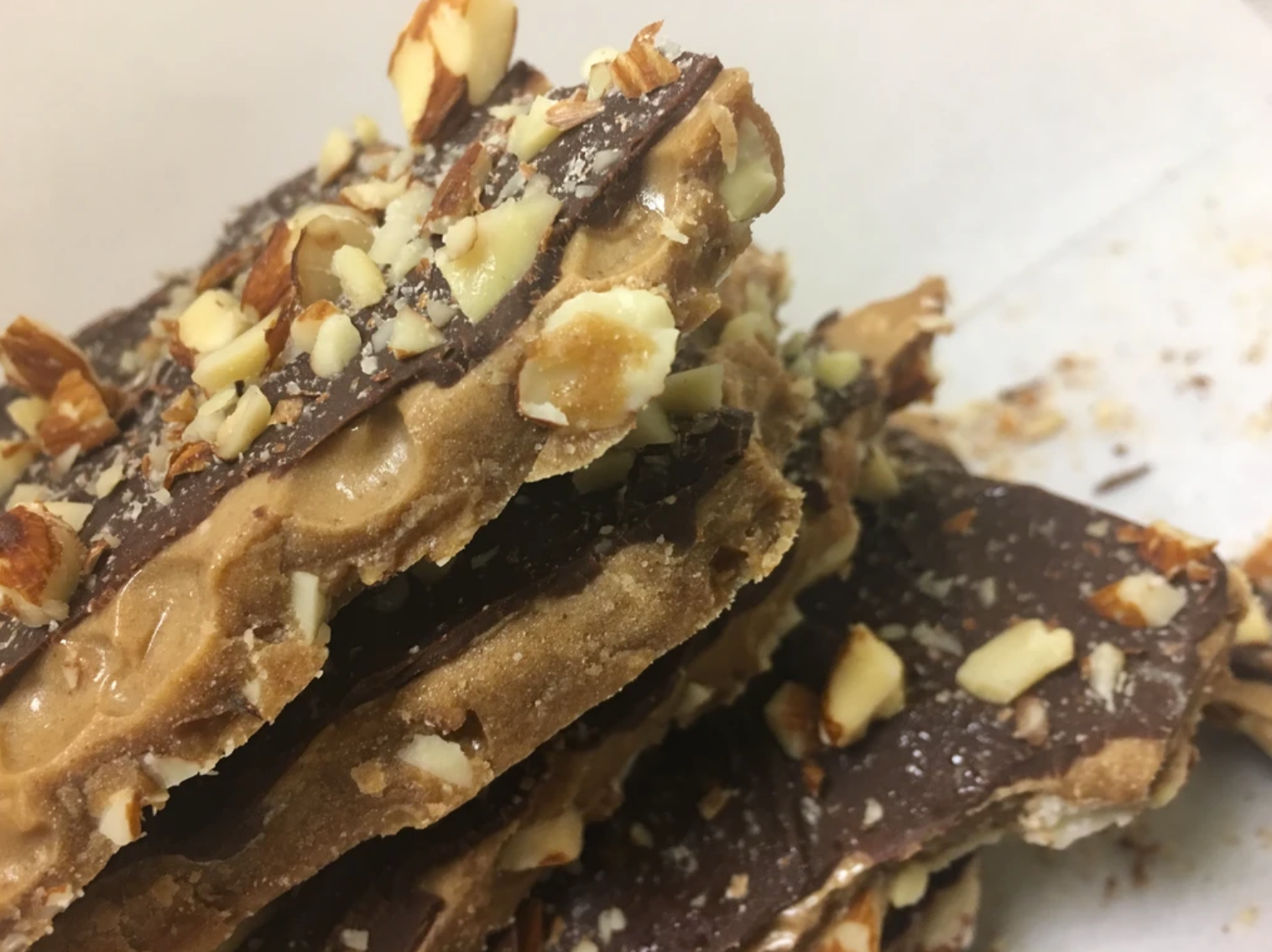 candy - oklahoma toffee - classic/dark by oklahoma toffee company