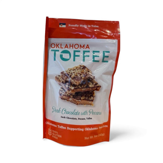 candy - oklahoma toffee - classic/dark by oklahoma toffee company