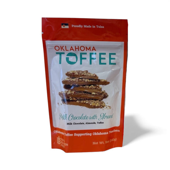 candy - oklahoma toffee - classic/dark by oklahoma toffee company