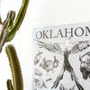 art print - oklahoma wildlife chart by stemcell science shop