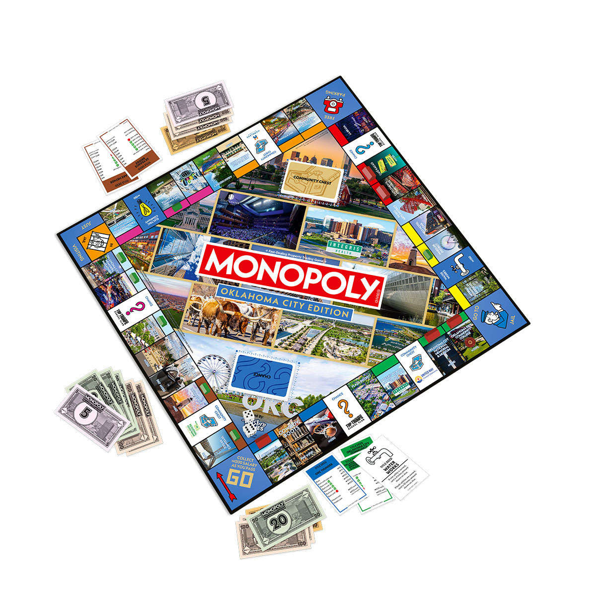 game - monopoly - oklahoma city edition by top trumps