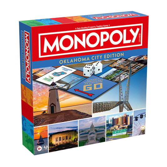 game - monopoly - oklahoma city edition by top trumps