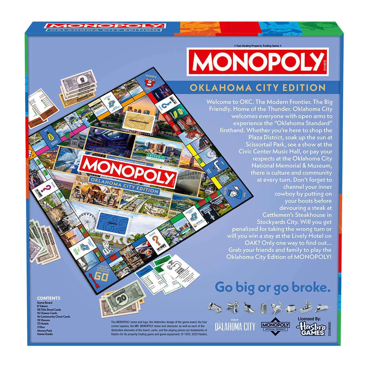 game - monopoly - oklahoma city edition by top trumps