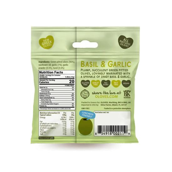 snack - olives ("oloves") by poshi (fresh packed veggies)