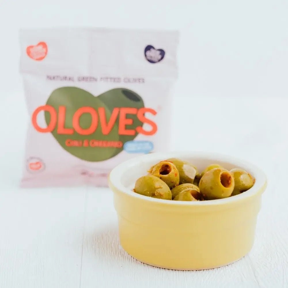 snack - olives ("oloves") by poshi (fresh packed veggies)