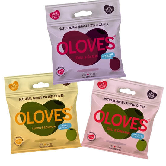 snack - olives ("oloves") by poshi (fresh packed veggies)