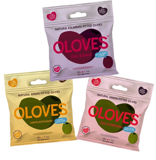 snack - olives ("oloves") by poshi (fresh packed veggies)