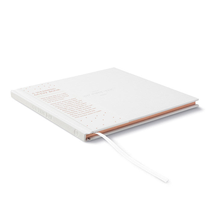 book - wedding guest - on this day by compendium