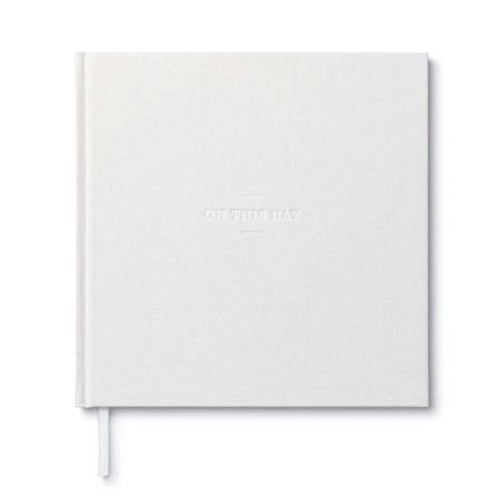 book - wedding guest - on this day by compendium
