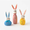 bunny - wool felt - beaded roly poly by one hundred 80 degrees