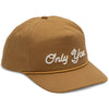 hat - only you chain stitch - grizzly brown by the landmark project