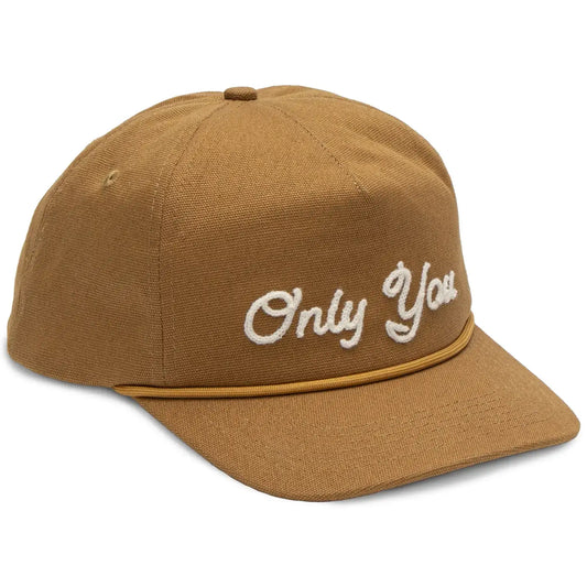 hat - only you chain stitch - grizzly brown by the landmark project