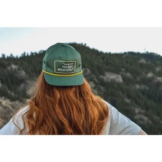 hat - only you - forest green by the landmark project
