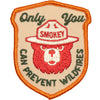 patch - embroidered - only you can prevent wildfires - smokey bear by the landmark project