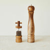 salt & pepper mill - acacia & acrylic - modern by creative co-op
