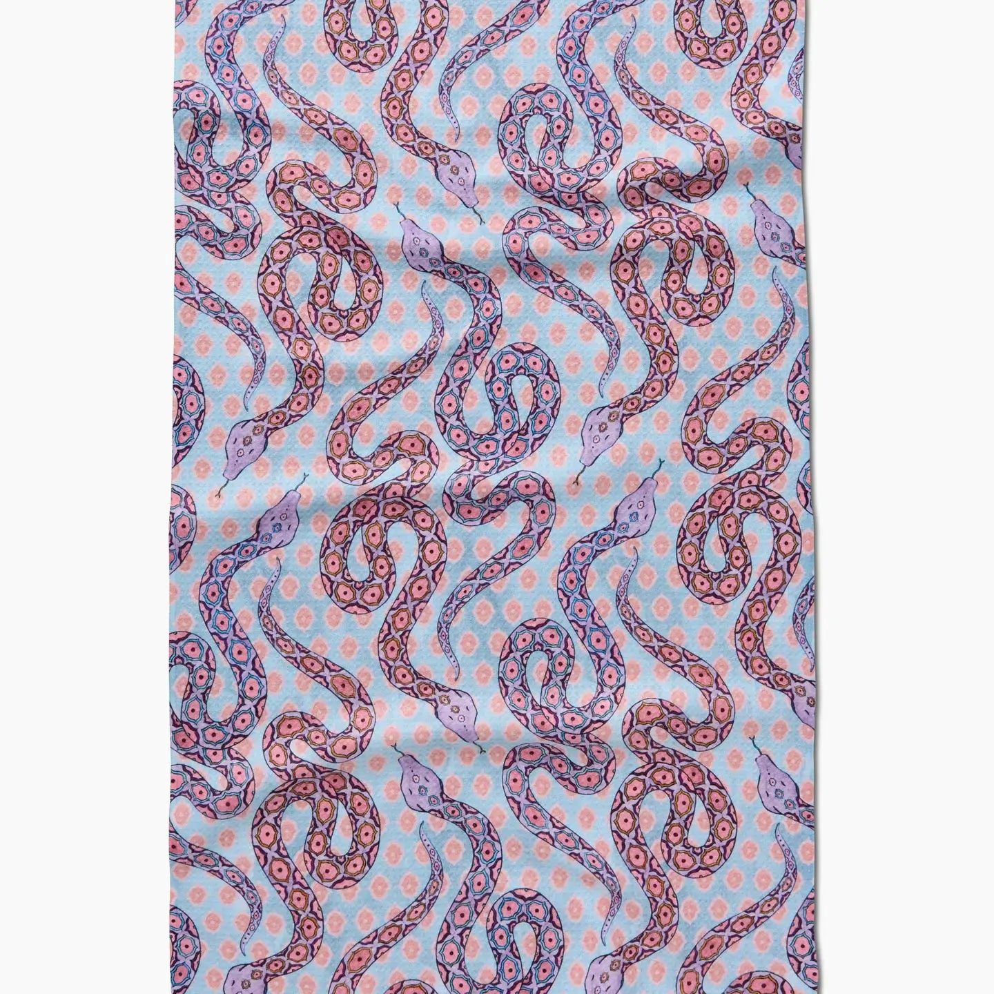 tea towel - microfiber - ophidia by geometry house