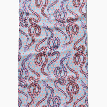 tea towel - microfiber - ophidia by geometry house
