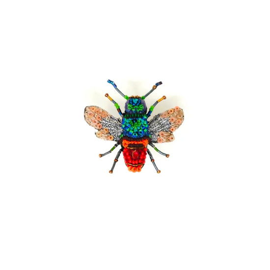 brooch pin - orchard bee by trovelore