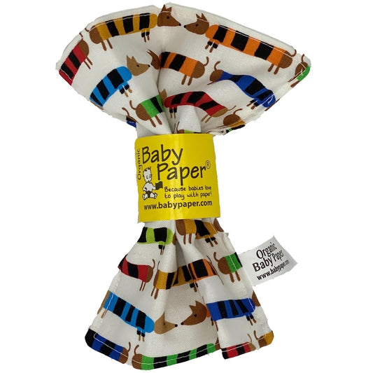 baby crinkly paper - organic by baby paper