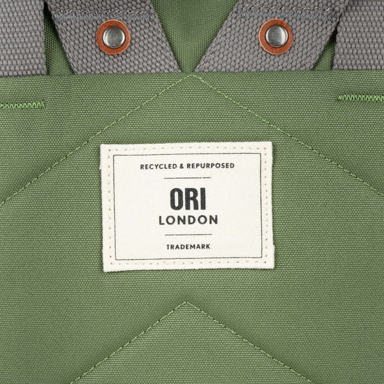 backpack - finchley - recycled canvas - medium by ori london