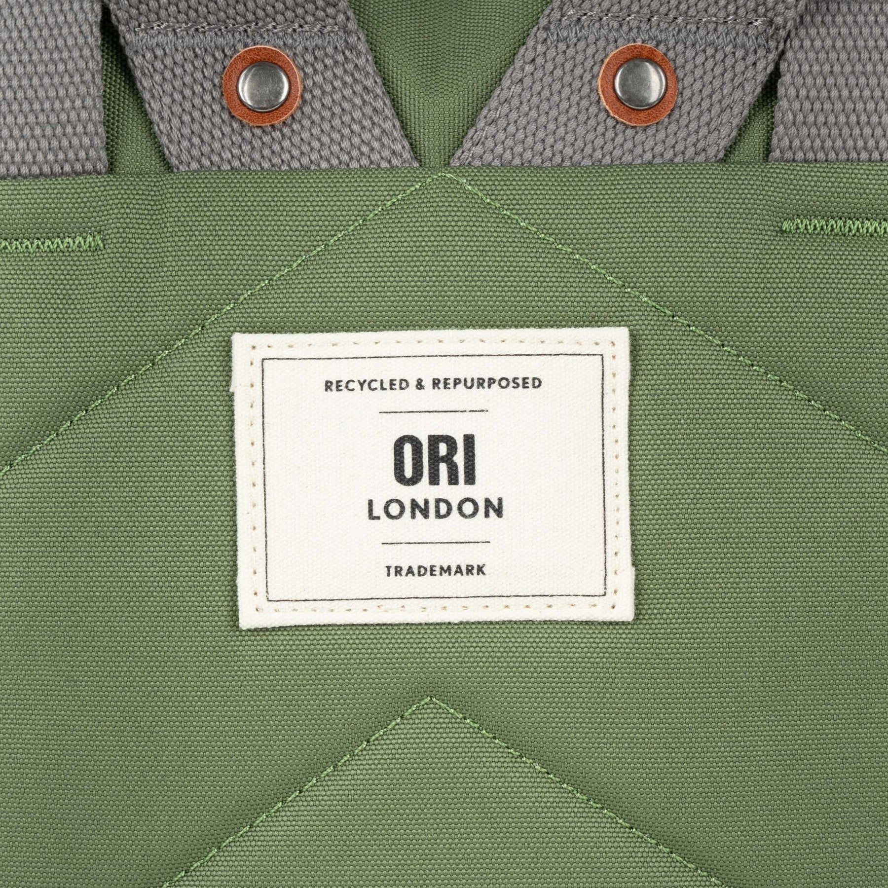 backpack - finchley - recycled canvas - medium by ori london