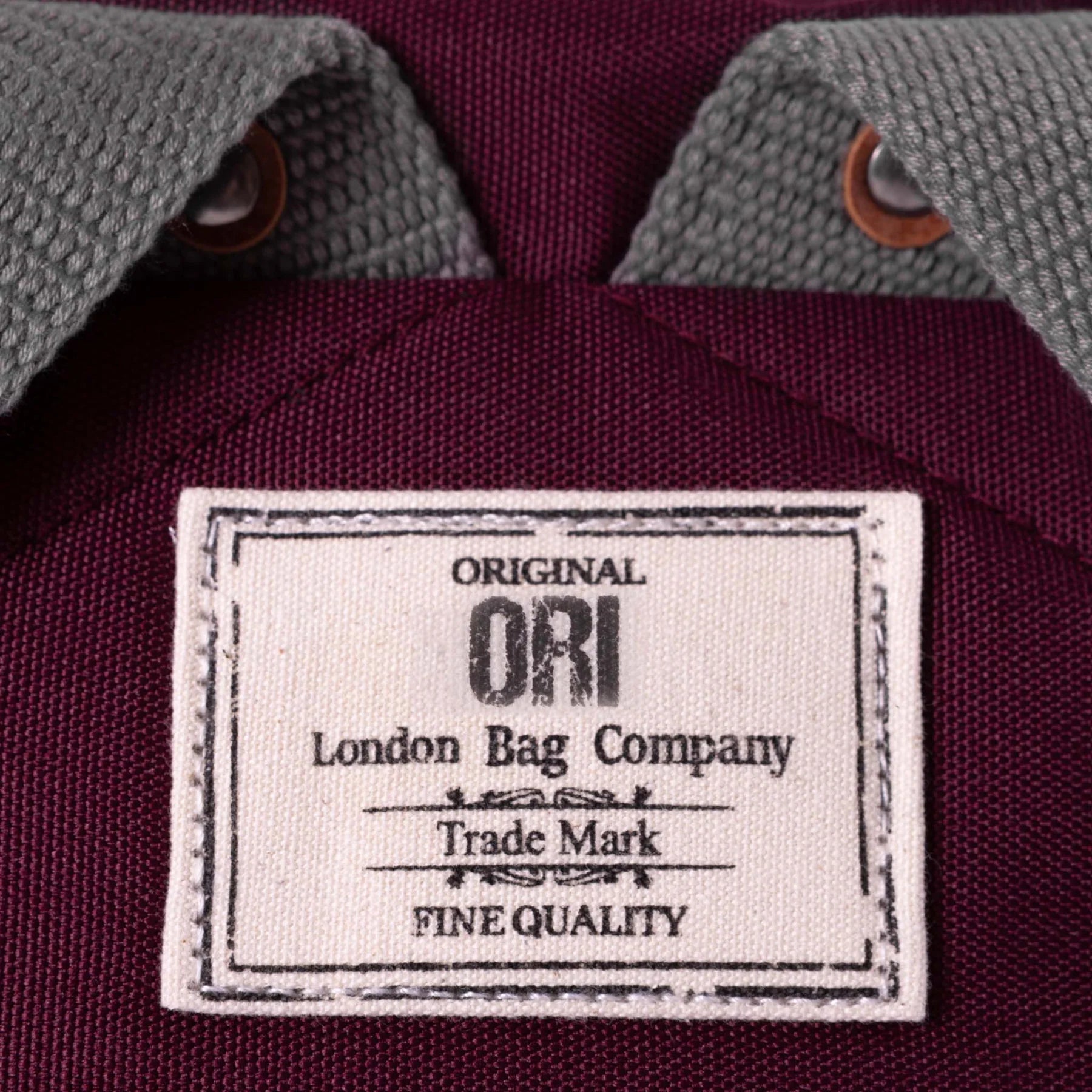 backpack - finchley - recycled canvas - medium by ori london