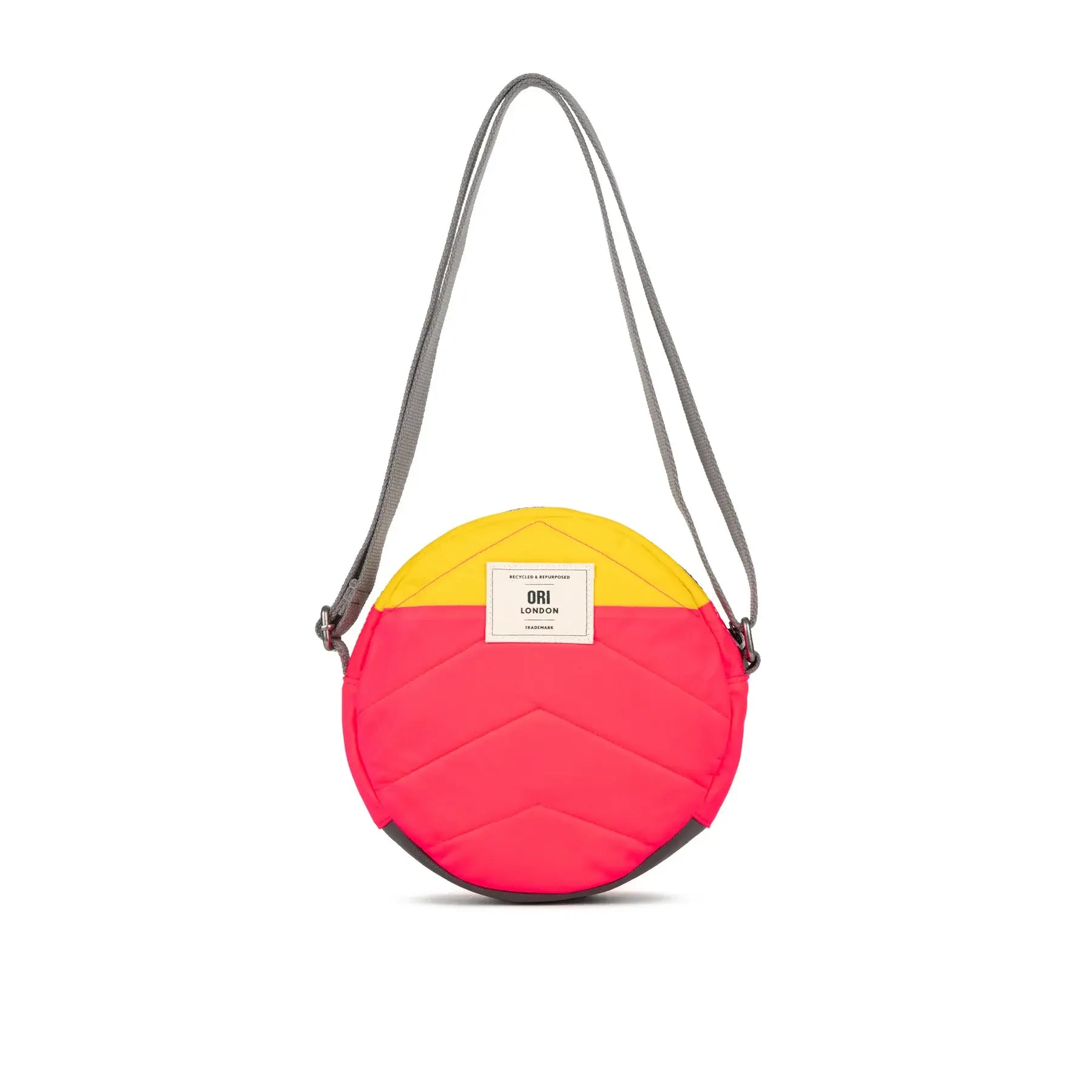 bag - crossbody round - paddington - nylon - small by ori london