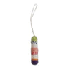 ornament - alphabet - wool felt by creative co-op