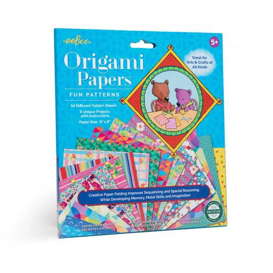 art set - origami papers - fun by eeboo