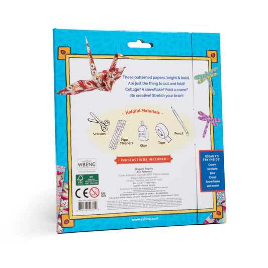 art set - origami papers - fun by eeboo