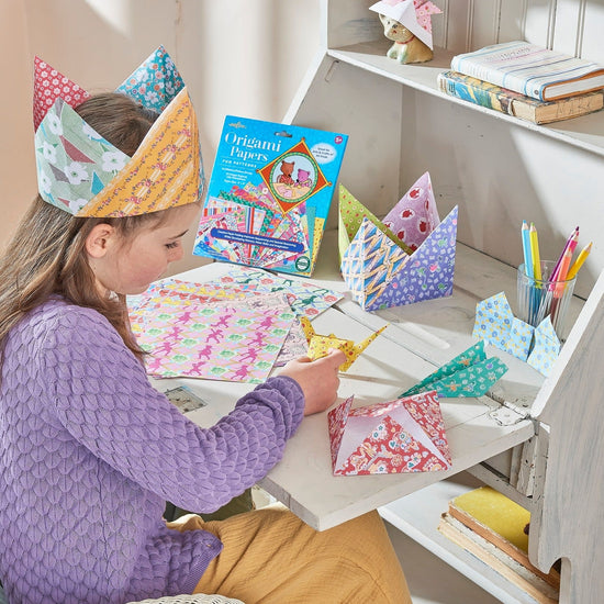 art set - origami papers - fun by eeboo