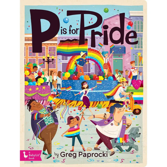 board book - alphabet - p is for pride by gibbs smith