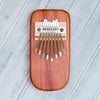thumb piano - padauk wood by mountain melodies, llc