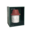 candle + match striker - red hat + beard - balsam fir by paddywax