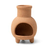 incense cone holder - ceramic chiminea - terracotta by paddywax