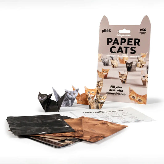 origami kit - paper pets by pikkii usa