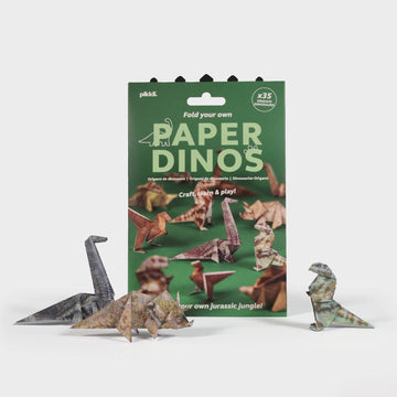 kit - origami - paper dinos by pikkii usa