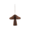 ornament - paper honeycomb mushroom (4 colors) by creative co-op