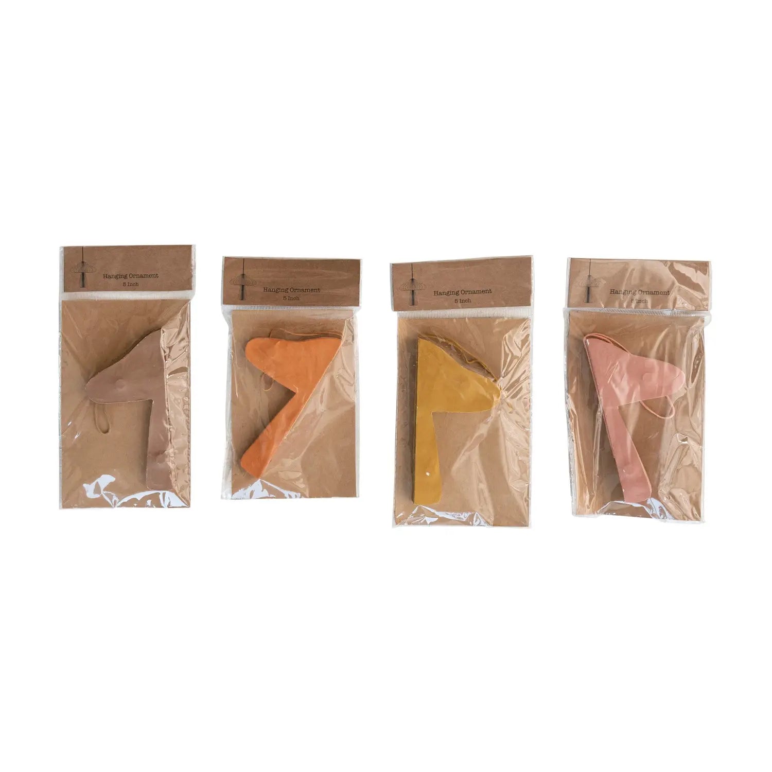 ornament - paper honeycomb mushroom (4 colors) by creative co-op